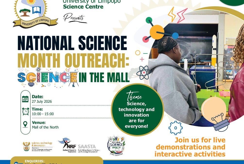 National Science Month 2026: Science in the Mall Outreach