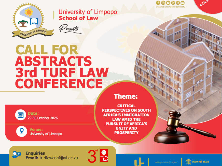 University of Limpopo 3rd Turf Law Conference 2026