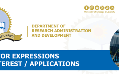 Call for Expressions of Interests/Applications: Master’s, Doctoral and Postdoctoral Research Fellowships
